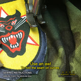 ARVN RANGER BDQ WOVEN PATCH