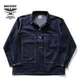 HOUSTON - WW2 US ARMY DENIM PULLOVER WORK SHIRT