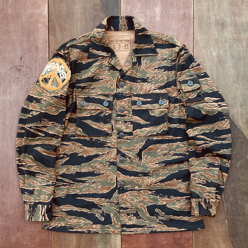VIETNAM ADVISOR TIGER STRIPES JACKET, BIRDIE MADE – MIMURA YOKO
