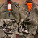  【uscountrystore】-  BIRDIE'S COLLECTIONMA-1 C.A.F. Special Issue by ALPHA INDUSTRIES, INC. 1996 Made