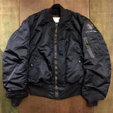  【uscountrystore】-  MIMURA YOKOALPHA INDUSTRIES, INC. B-15C(MOD) / B-15D(MOD) Jacket, ALPHA INDUSTRIES, INC. SIZE 40 LARGE Dead Stock, 1998