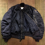  【uscountrystore】-  MIMURA YOKOALPHA INDUSTRIES, INC. B-15C(MOD) / B-15D(MOD) Jacket, ALPHA INDUSTRIES, INC. SIZE 40 LARGE Dead Stock, 1998