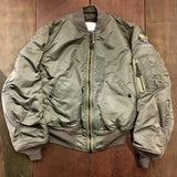  【uscountrystore】-  MIMURA YOKOALPHA INDUSTRIES, INC. B-15C(MOD) / B-15D(MOD) Jacket, ALPHA INDUSTRIES, INC. SIZE 40 LARGE Dead Stock, 1998