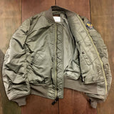  【uscountrystore】-  MIMURA YOKOALPHA INDUSTRIES, INC. B-15C(MOD) / B-15D(MOD) Jacket, ALPHA INDUSTRIES, INC. SIZE 40 LARGE Dead Stock, 1998