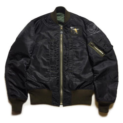  【uscountrystore】-  BIRDIE MADEBIRDIE MADE AAF L-2 / VNAF L-2B FLIGHT JACKET, D-POCKET, REVERSIBLE, CUSTOM ORDER