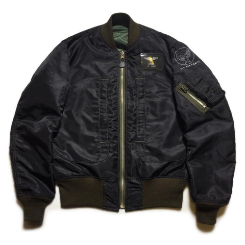  【uscountrystore】-  BIRDIE MADEBIRDIE MADE AAF L-2 / VNAF L-2B FLIGHT JACKET, D-POCKET, REVERSIBLE, CUSTOM ORDER