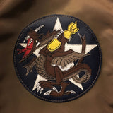  【uscountrystore】-  BIRDIE MADEBIRDIE MADE L-2 FLIGHT JACKET, C.B.I. 373rd BOMB SQ, THEATER MADE STYLE 1945