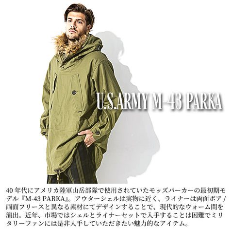 HOUSTON M-51 Parka – SUKAJACK