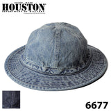 HOUSTON -  ARMY DENIM HAT #6677