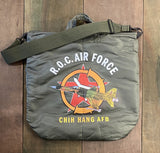 C.A.F. F-104/F-5 BAG, FLYER'S, HELMET, by ALPHA INDUSTRIES, INC., 1998 Special Edition, Made in USA