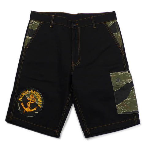  【uscountrystore】-  MIMURA YOKOMIMURA YOKO Patch Work Camo Shorts 拼接迷彩短褲