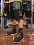  【uscountrystore】-  MIMURA YOKOMIMURA YOKO Patch Work Camo Shorts 拼接迷彩短褲