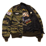  【uscountrystore】-  BIRDIE MADEBIRDIE MADE L-2B FLIGHT JACKET, VIETNAM AIR FORCE, VNAF 1966, CUSTOM ORDER
