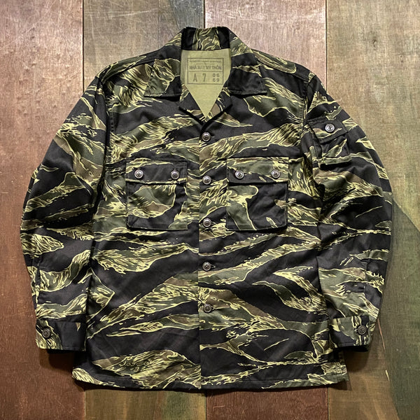 ADVISOR JACKET, EARLY JWS TIGER STRIPES PATTERN, 16 x 31, BIRDIE MADE