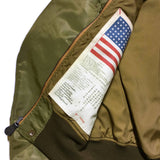  【uscountrystore】-  BIRDIE MADEBIRDIE MADE L-2 FLIGHT JACKET, C.B.I. 35th PHOTO RECON SQ, THEATER MADE STYLE 1945