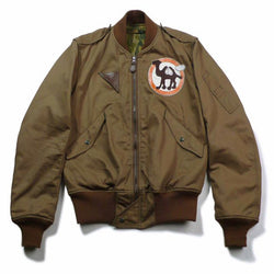  【uscountrystore】-  BIRDIE MADEBIRDIE MADE L-2 FLIGHT JACKET, Nationalist Chinese Air Force 10th Transport Wing, Used Sample