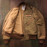  【uscountrystore】-  BIRDIE MADEBIRDIE MADE L-2 Flight Jacket, 1944 Model, Used Sample