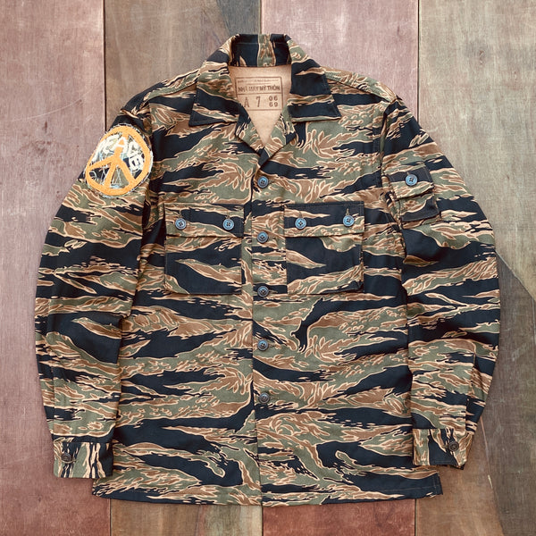 VIETNAM ADVISOR TIGER STRIPES JACKET, BIRDIE MADE – MIMURA YOKO
