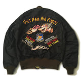  【uscountrystore】-  BIRDIE MADEBIRDIE MADE L-2B FLIGHT JACKET, VIETNAM AIR FORCE/ ARVN AIRBORNE, REVERSIBLE, CUSTOM ORDER