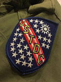  【uscountrystore】-  MIMURA YOKOMIMURA YOKO USTDC Patch, US Taiwan Defense Command, '70'S VERSION, for M51 M65 field coat