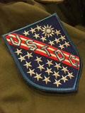  【uscountrystore】-  MIMURA YOKOMIMURA YOKO USTDC Patch, US Taiwan Defense Command, '70'S VERSION, for M51 M65 field coat