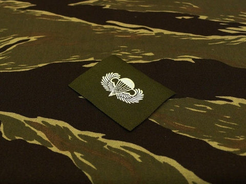  【uscountrystore】-  MIMURA YOKOMIMURA YOKO US ARMY AIRBORNE PARACHUTIST JUMP WING WOVEN PATCH