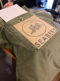 US NAVY SEABEES IRON ON DECAL