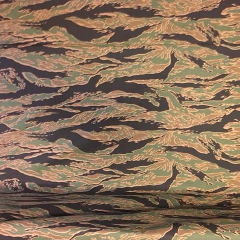 TIGER STRIPE FABRIC, VIETNAM ADVISOR TYPE SPARSE PATTERN CLOTH MATERIA ...