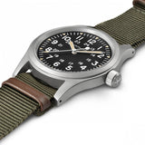  【uscountrystore】-  HAMILTON WATCHHAMILTON KHAKI FIELD MECHANICAL-Black Dial