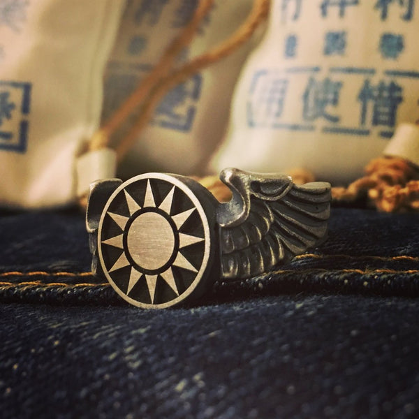  【uscountrystore】-  MIMURA YOKORoCAF 空軍國徽戒指 Pilot Flying Wing Ring